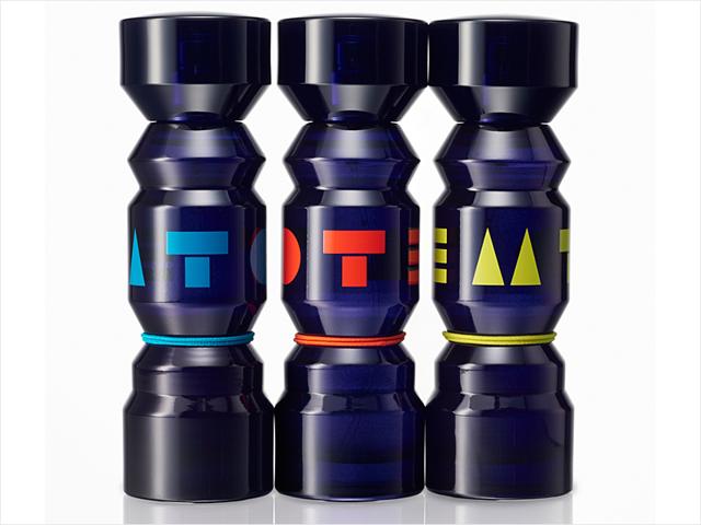 Nendo for Totem by Kenzo: Japanese studio Nendo designed this cylindrical bottle with bold and geometric letters with ‘Totem’ written on it, meant to evoke a new generation without cultural divides. (AFP)