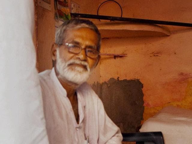 Ikhlaq's eldest brother Jameel Ahmed at his residence at Bisada in Dadri on Thursday. (PTI Photo) Ikhlaq's eldest brother Jameel Ahmed at his residence at Bisada in Dadri on Thursday. (PTI Photo)