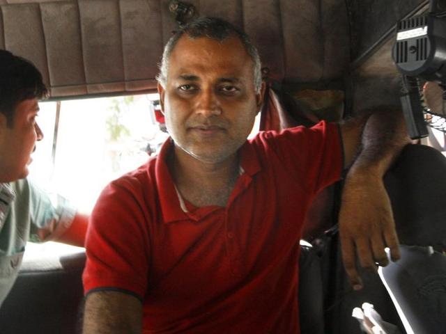 Former Delhi law minister Somnath Bharti, who is currently in Tihar jail over a domestic violence case, says he witnessed the clash which left two prisoners dead. (HT FIile Photo) Former Delhi law minister Somnath Bharti, who is currently in Tihar jail over a domestic violence case, says he witnessed the clash which left two prisoners dead. (HT FIile Photo)