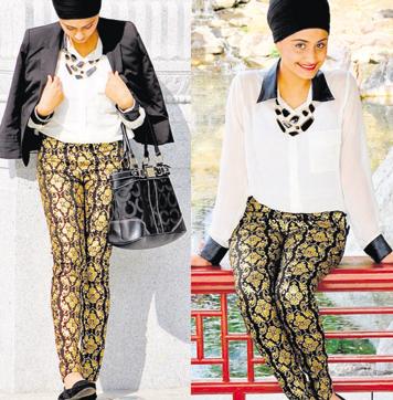 Amritdhari Sikh fashion blogger Karan Preet Kaur Amritdhari Sikh fashion blogger Karan Preet Kaur