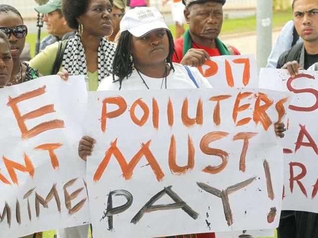 Fight over the Paris agreement on climate change has started with India firing the first salvo.(Agencies) Fight over the Paris agreement on climate change has started with India firing the first salvo.(Agencies)