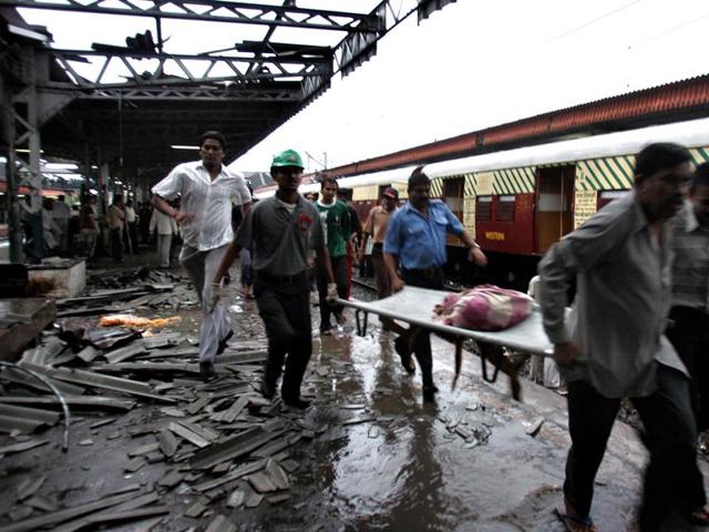 A file photo of the 11/7 serial bomb blasts in Mumbai. A file photo of the 11/7 serial bomb blasts in Mumbai.