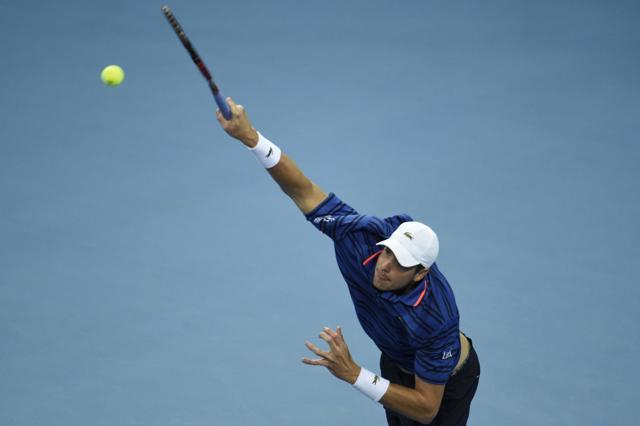 So good was Djokovic’s performance John Isner was able to win less than 50% of his first-serve points, despite the massive serve he possesses. (AFP Photo) So good was Djokovic’s performance John Isner was able to win less than 50% of his first-serve points, despite the massive serve he possesses. (AFP Photo)