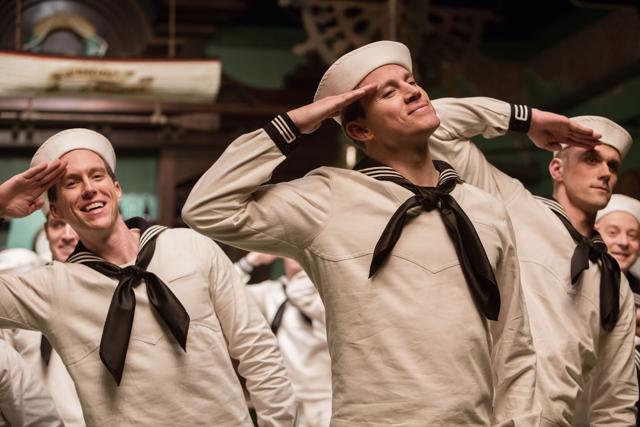 Channing Tatum the sailor man in Hail Caesar! (Universal Pictures)