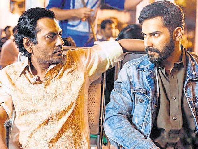 Nawazuddin Siddiqui and Varun Dhawan in Badlapur. Nawazuddin Siddiqui and Varun Dhawan in Badlapur.