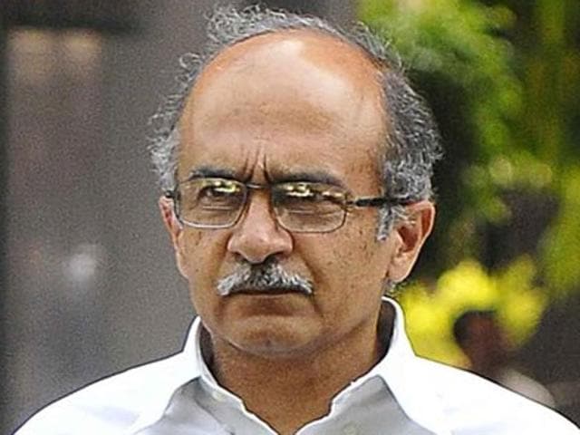 Activist and senior lawyer Prashant Bhushan. (Vipin Kumar/ HT File Photo) Activist and senior lawyer Prashant Bhushan. (Vipin Kumar/ HT File Photo)