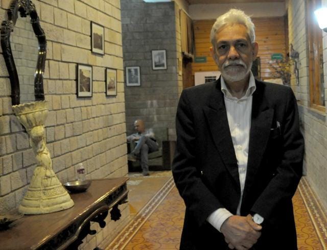 Ketan Anand, son of legendary filmmaker Chetan Anand, during the Khuswant Singh Lit Fest being held in Kasauli on Saturday. (Keshav Singh/HT Photo) Ketan Anand, son of legendary filmmaker Chetan Anand, during the Khuswant Singh Lit Fest being held in Kasauli on Saturday. (Keshav Singh/HT Photo)
