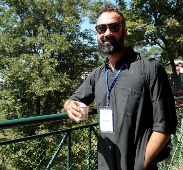 Ranvir Shorey at the Khuswant Singh Lit Fest in Kasauli on Saturday. (Keshav Singh/HT Photo) Ranvir Shorey at the Khuswant Singh Lit Fest in Kasauli on Saturday. (Keshav Singh/HT Photo)