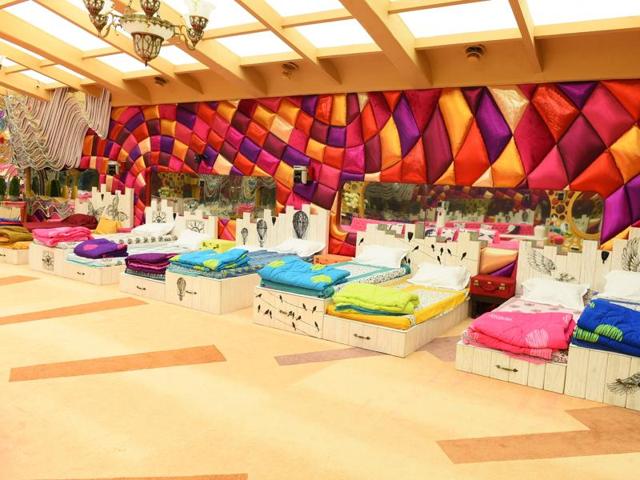 A wider, more spacious bedroom has been created for season 9 of Bigg Boss. (Colors) 