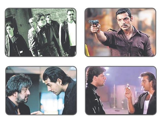 The films of Sanjay Gupta: Clockwise from left Kaante, Shootout at Wadala, Zindaa, Aatish: Feel the Fire. The films of Sanjay Gupta: Clockwise from left Kaante, Shootout at Wadala, Zindaa, Aatish: Feel the Fire.