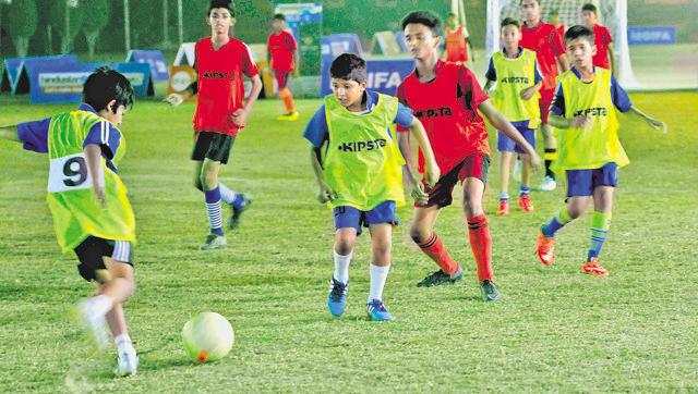 Since HT GIFA is not restricted to the capital, parents in the NCR region too get to watch their kids excel on the field. (HT Photo) Since HT GIFA is not restricted to the capital, parents in the NCR region too get to watch their kids excel on the field. (HT Photo)