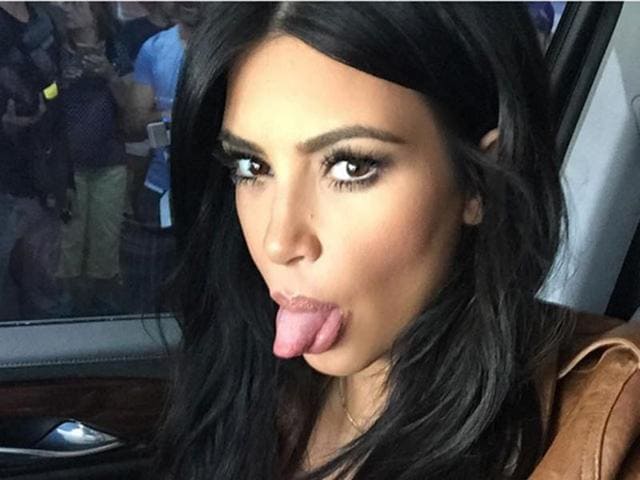 Reality TV star Kim Kardashian.(Twitter)