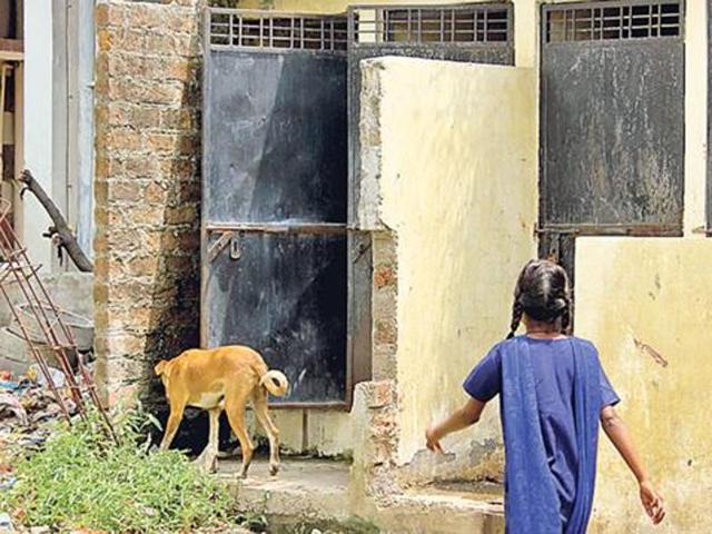 As per the RTI reply, several government schools — especially senior secondary girls’ schools — in Sonepat, Hisar, Rohtak, Bhiwani and Mewat districts do not have the required number of toilets.(HT File Photo) As per the RTI reply, several government schools — especially senior secondary girls’ schools — in Sonepat, Hisar, Rohtak, Bhiwani and Mewat districts do not have the required number of toilets.(HT File Photo)