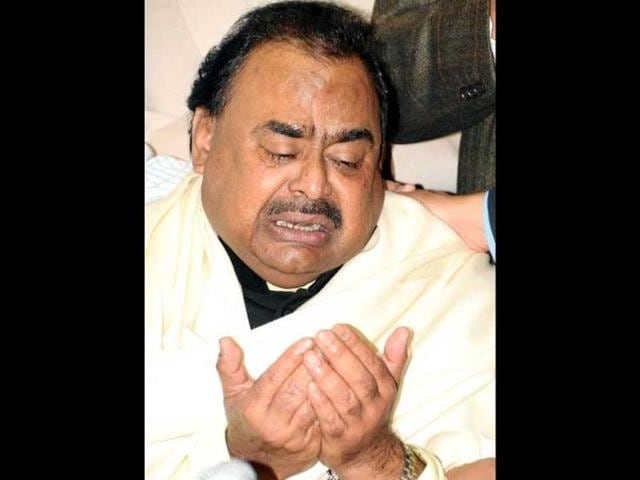 File photo of MQM leader Altaf Hussain.(AFP) File photo of MQM leader Altaf Hussain.(AFP)