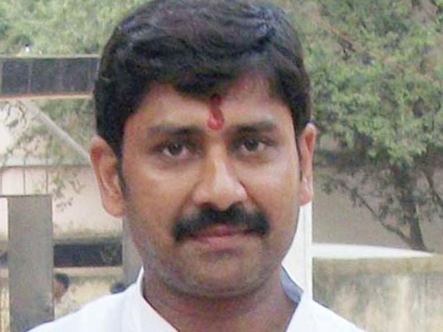 Ajay Pratap Singhis the sitting BJP MLA from Jamui and has been fielded by the party from the same seat. (HT Photo)