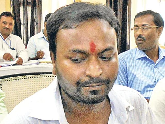 Neeraj Mandal is the LJP candidate in Kahalgoan and will contest against Congress’ Sadanand Singh. (HT Photo)