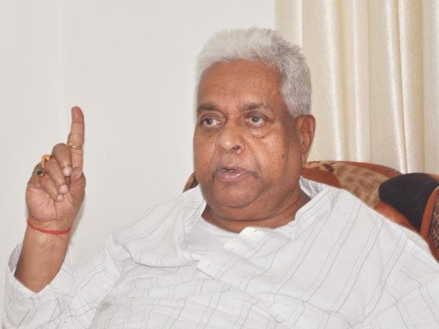 Sadanand Singh is the sitting Congress MLA from Kahalgoan and has been fielded from the same seat. (HT Photo)