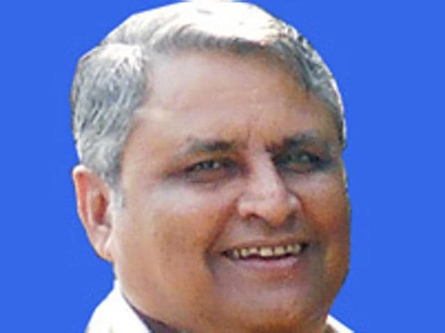 Vijay Kumar Choudhary is the JD(U) candidate in Sarairanjan. (HT Photo)