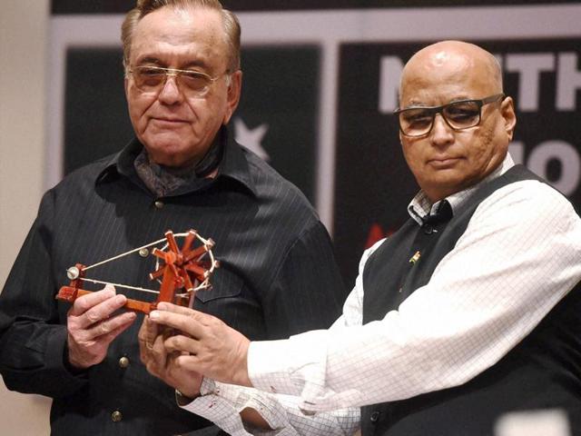 Former foreign minister of Pakistan, Khurshid Mahmud Kasuri , with organiser Sudheendra Kulkarni during the release of his book "Neither a Hawk nor a Dove" in Mumbai on Monday. (PTI) Former foreign minister of Pakistan, Khurshid Mahmud Kasuri , with organiser Sudheendra Kulkarni during the release of his book "Neither a Hawk nor a Dove" in Mumbai on Monday. (PTI)
