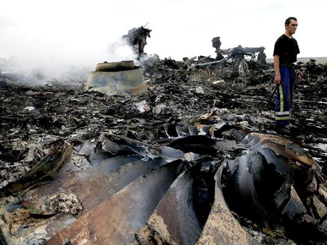 An Emergencies Ministry member walks at the site of the plane crash. (File Photo) An Emergencies Ministry member walks at the site of the plane crash. (File Photo)