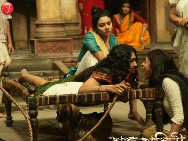 A still from Rajkahini.(Twitter)