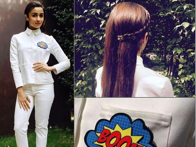 Her gorgeous braids of course! She has been donning these dos everywhere recently. (Instagram)