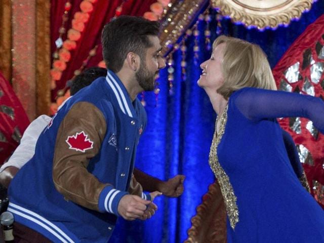 Laureen Harper did prove that she is second to none when it comes to rocking Bollywood dance moves. (AP) Laureen Harper did prove that she is second to none when it comes to rocking Bollywood dance moves. (AP)