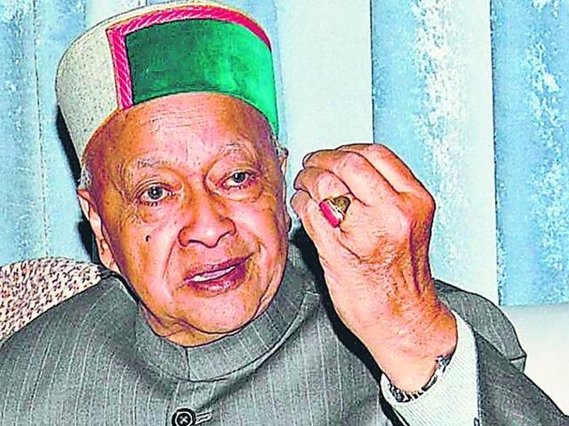 Himachal Pradesh chief minister Virbhadra Singh. (HT file photo) Himachal Pradesh chief minister Virbhadra Singh. (HT file photo)