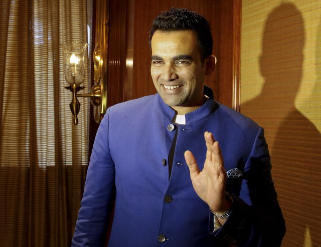 Left-arm pace bowler Zaheer Khan waves during a press meet after he announced his retirement. (AP) Left-arm pace bowler Zaheer Khan waves during a press meet after he announced his retirement. (AP)