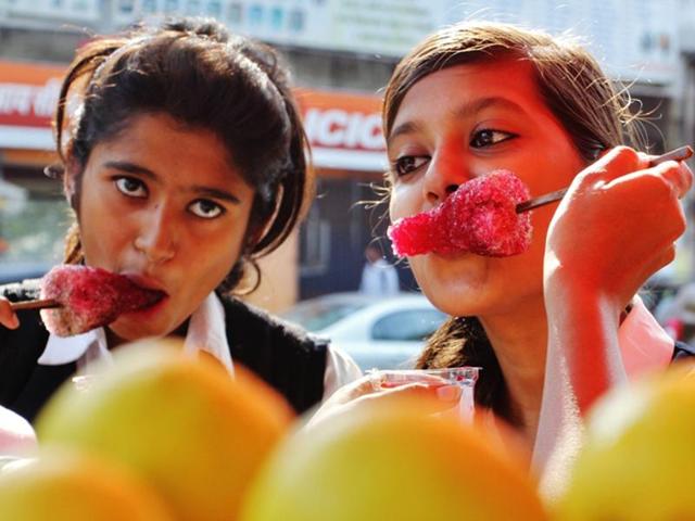 The temperatures rose a day after the monsoon withdrew from the city. (Praful Gangurde)
