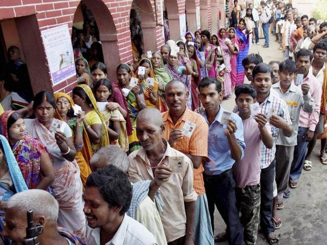 In Bihar, the BJP-led NDA is up against a ‘Grand Alliance’ of the Janata Dal (United), Rashtriya Janata Dal and the Congress. (PTI Photo)