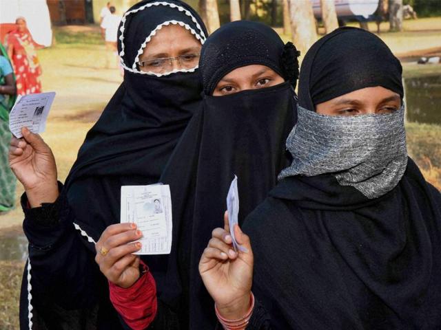 Due to security concerns, as many as 334 companies of Central Para Military forces and state police are deployed in Gaya to ensure peaceful voting during second phase of Bihar elections. (PTI Photo)
