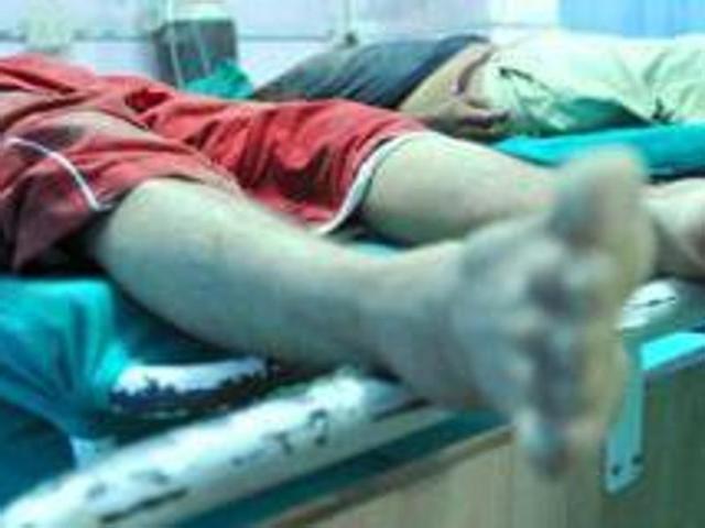 A man was killed while three others were injured after a speeding vehicle had rammed into a car coming from the opposite side near Raipur Kalan, Sohana, on Friday evening.(HT Photo) A man was killed while three others were injured after a speeding vehicle had rammed into a car coming from the opposite side near Raipur Kalan, Sohana, on Friday evening.(HT Photo)