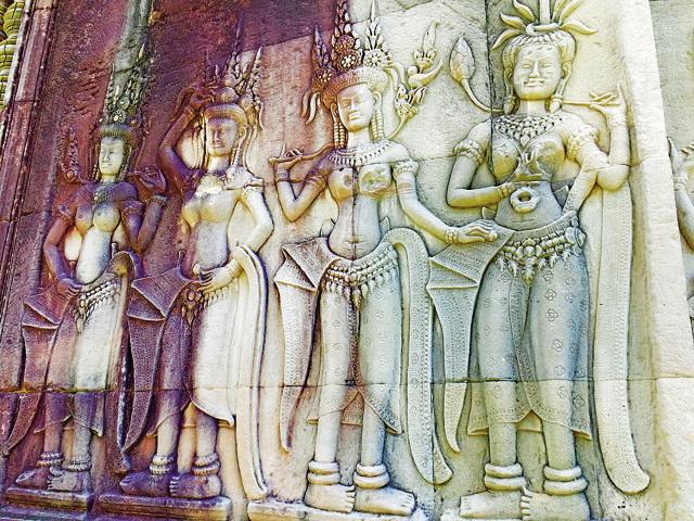 Heaven on earth: Angkor Wat was built by the local king, a Hindu who wanted to create a temple that captured the sense of Mount Meru or the home of the Gods. It was dedicated to Vishnu. (Photo: Vir Sanghvi)