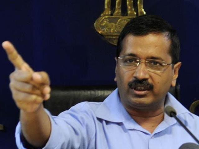 Delhi chief minister Arvind Kejriwal(Sushil Kumar/HT Photo)