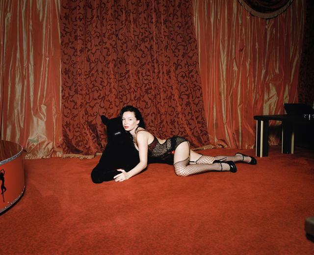 Olga, twentynine, is the manager of a strip club in the Zhemchuzhina Hotel (meaning “pearl”) in the center of Sochi. She hates it when people don't understand that dancing is a form of art as well. Her dream is to start a family and have babies, she says. But whatever happens: she will continue dancing. © Rob Hornstra, courtesy Flatland Gallery NL/Paris. From: An Atlas of War and Tourism in the Caucasus. (Aperture, 2013) (Photos Courtesy: Nazar Foundation)