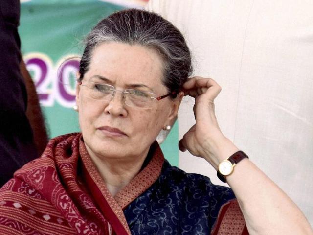Congress president Sonia Gandhi during an election rally in Buxar. (PTI Photo) Congress president Sonia Gandhi during an election rally in Buxar. (PTI Photo)
