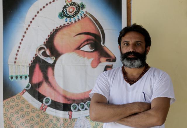 Parminder Arya, founder of the organisation Hindu Swabhiman. (Photo by Ravi Choudhary/ Hindustan Times) Parminder Arya, founder of the organisation Hindu Swabhiman. (Photo by Ravi Choudhary/ Hindustan Times)
