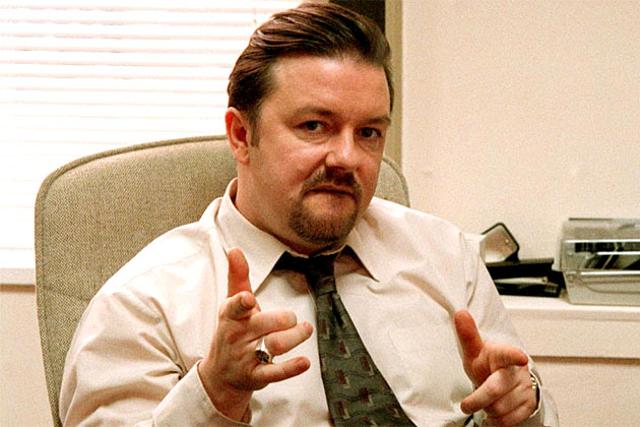 Ricky Gervais as David Brent.