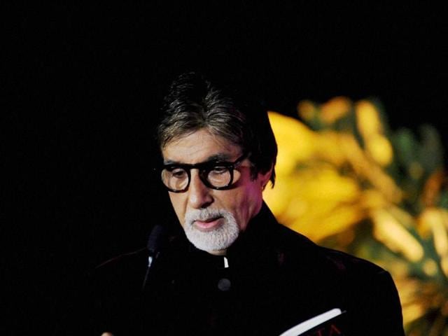 Bollywood actor Amitabh Bachchan attended the launch of late actress Smita Patil's biography - Smita Patil A Brief Incandescence by Maithili Rao - on her 60th birth anniversary in Mumbai on Saturday. (PTI)
