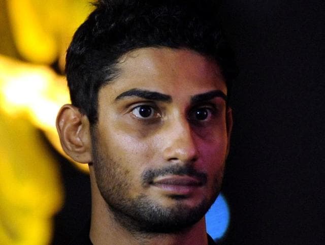 Actor Prateik Babbar attends the 60th birth anniversary and book launch of a biography of his mother, Smita Patil. (AFP)