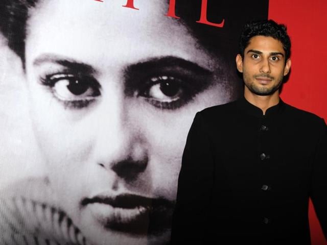 Prateik Babbar attends the 60th birth anniversary and book launch of mother Smita Patil’s biography, Smita Patil A Brief Incandescence by Maithili Rao . (AFP)