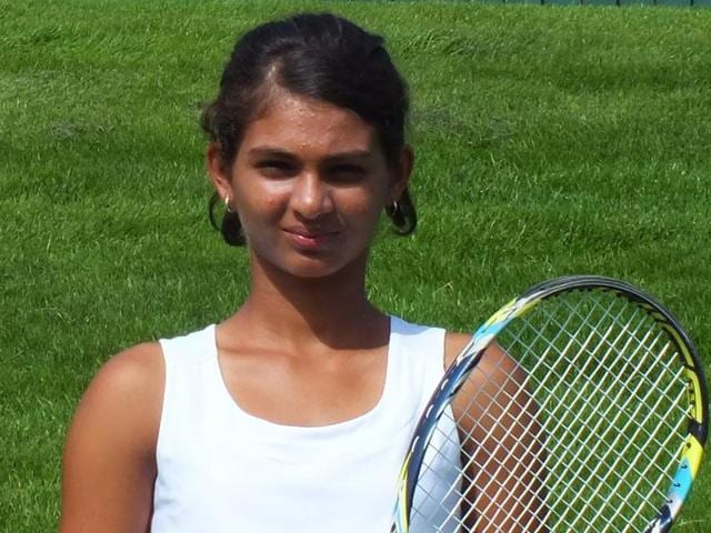 Mahak Jain is set to play in the WTA future star tournament, to be held in Singapore from October 20.(HT)