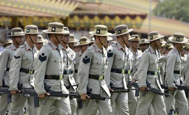 Do they look like watchmen to you? Yeah... We thought so. (REUTERS) Do they look like watchmen to you? Yeah... We thought so. (REUTERS)