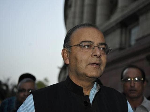 Union finance minister Arun Jaitley. (HT File Photo) Union finance minister Arun Jaitley. (HT File Photo)