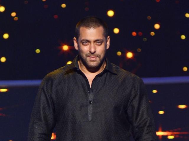 Salman Khan at a promotional event for Prem Ratan Dhan Payo in Mumbai late October 19, 2015. (AFP)