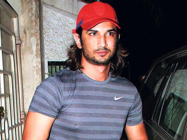 Sushant Singh Rajput at a film screening in Mumbai. (Yogen Shah/HT photo) Sushant Singh Rajput at a film screening in Mumbai. (Yogen Shah/HT photo)