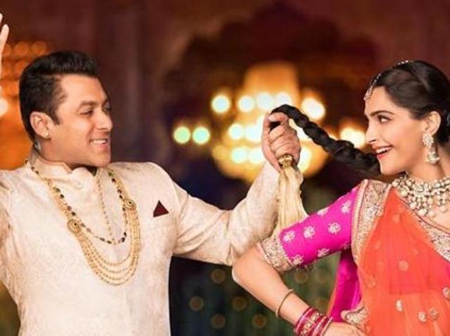 Salman, Sonam in PRDP. (YouTube) Salman, Sonam in PRDP. (YouTube)