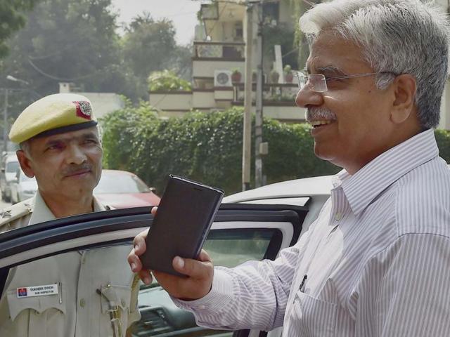Delhi Police commissioner BS Bassi (PTI) Delhi Police commissioner BS Bassi (PTI)