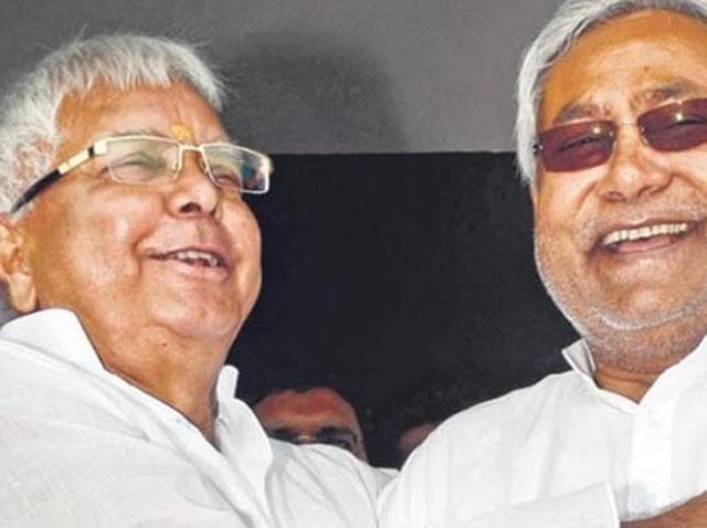 Chief Minister of Bihar, Nitish Kumar during his election rally at Phulwari Sharif amid Bihar Assembly Elections, in Patna, India. The Mahagatbandhan is ahead in terms of perceptions in Bihar. (HT Photo) Chief Minister of Bihar, Nitish Kumar during his election rally at Phulwari Sharif amid Bihar Assembly Elections, in Patna, India. The Mahagatbandhan is ahead in terms of perceptions in Bihar. (HT Photo)